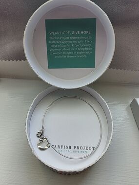 Silver Charm Bangle Bracelet - Silver
